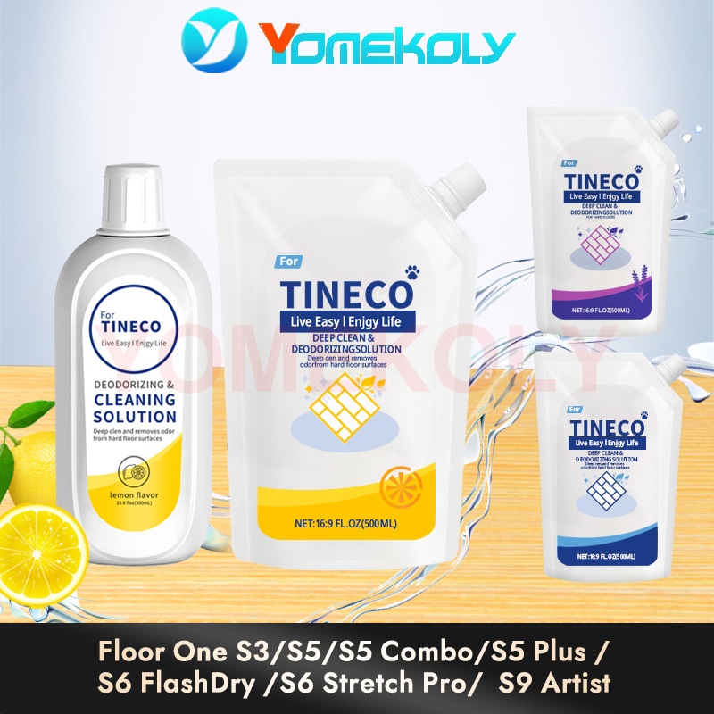 สําหรับน้ํายาทําความสะอาดกําจัดกลิ่น Tineco Multi-Surface | IFloor/ Floor One e S3 / S5 / S5 Combo /