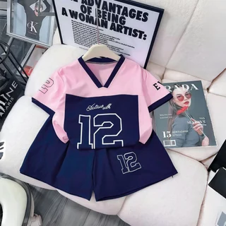 SweetKids พร้อมส่งจากกทม🌸เสื้อผ้าเด็กผญ🍓ชุดเซ็ตเด็กผู้หญิง ชุดกีฬา ชุดเซ็ท2ชิ้น เย็นและระบายอากาศได้ดี ฤดูร้อน
