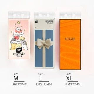 [6 ห่อ] Botare GB/T 20808 ทิชชู่แขวนเบาะลม กระดาษทิชชู่เช็ดหน้านุ่ม, 4 ชั้น, 800 แผ่น