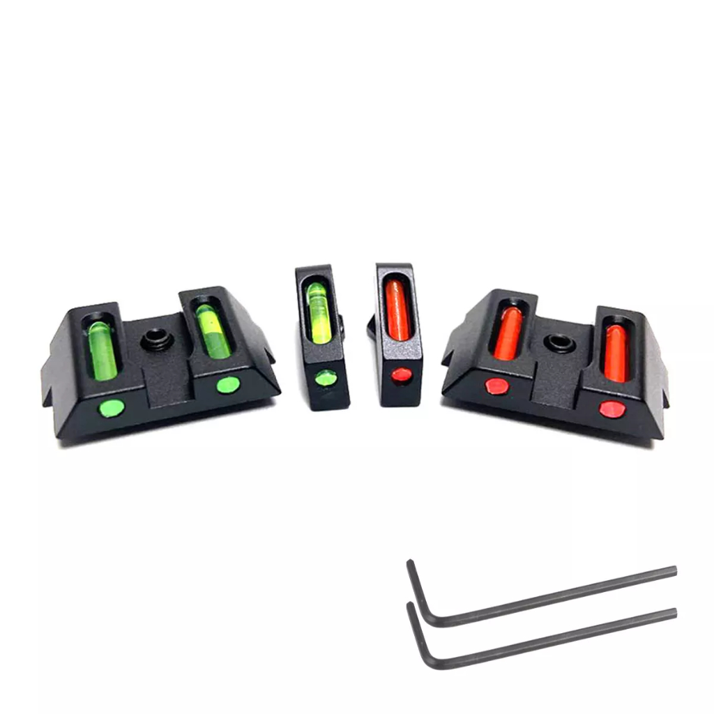 ตกแต่งจักรยาน Re/d Green Dot Fiber สำหรับด้านหน้าและหลัง ขนาด G/1-7 และ 1-9