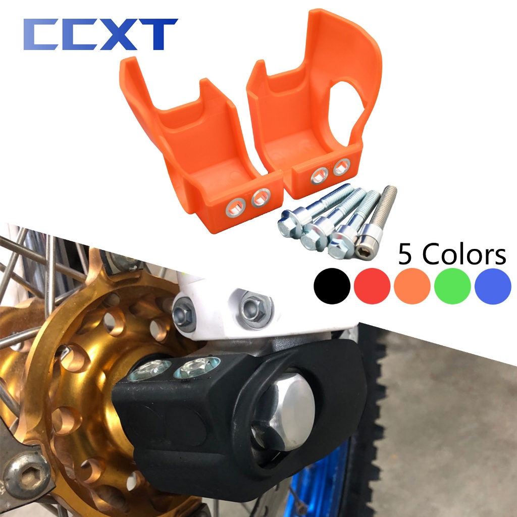 รถจักรยานยนต์ส้อมด้านหน้ารองเท้า Lower ขา Guard Protector สําหรับ KTM XCF XCW XC EXCF SX SXF 250 300 350 450 495 500 2016-2019 2020