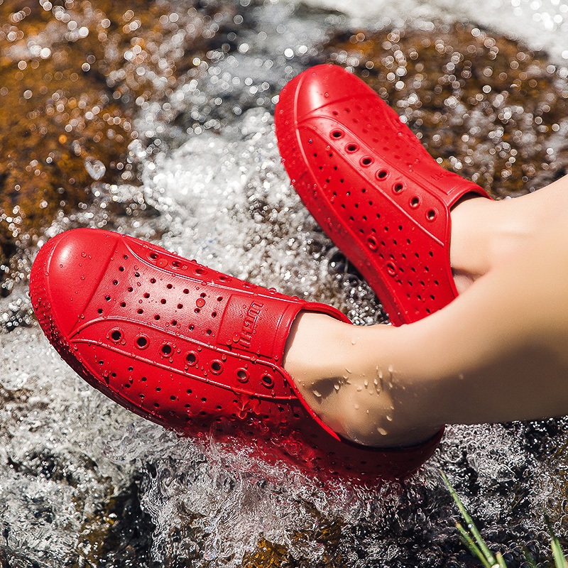 สบายฤดูร้อนผู้ชายปิดนิ้วเท้ารองเท้าแตะลําลองเหมาะสําหรับสวมใส่ทุกวันและสวมใส่ชายหาดขนาด36-45 - รูปที่ 5