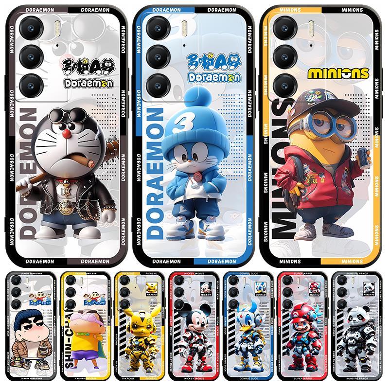 เคสสําหรับ realme C71 RMX5303 Doraemon ปกอ่อนมุมขวา
