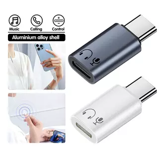 Type C ชายเป็น IOS หญิงหูฟัง Converter USB C หูฟังอะแดปเตอร์เสียงสําหรับโทรศัพท์ iPhon 15 16