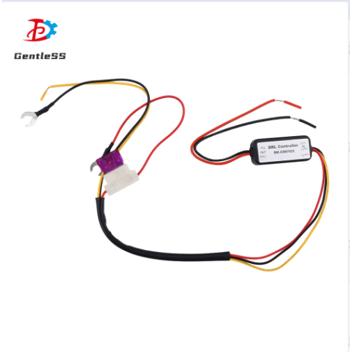 SK-CD0103/CD0105 รถ LED ไฟวิ่งกลางวันสายรัดควบคุม Dimmer เปิด/ปิดตัวควบคุมไฟตัดหมอก
