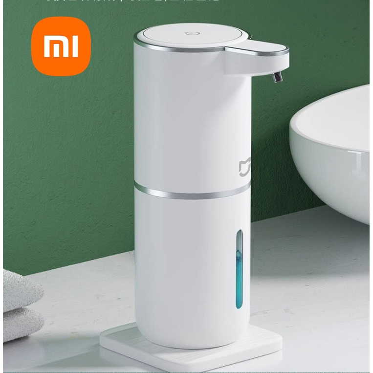 เครื่องจ่ายสบู่อัตโนมัติ Xiaomi เครื่องจ่ายสบู่ฟอง Touchless 380ml USB ชาร์จไฟฟ้า 4 ระดับสบู่โฟมปรับได้