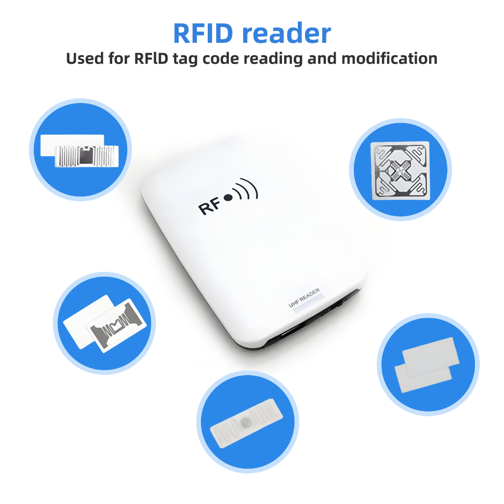 UHF 860-960MHz RFID Writer และ reader สําหรับดัดแปลงรหัสเพื่อถอดป้ายร้านค้าป้องกันการโจรกรรม