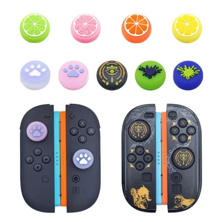 Switch2/PS5/XBOX Rocker Caps 1 คู่ (2 ชิ้น) เกมธีมการออกแบบที่มีสีสันสําหรับ Nintendo Switch2 Analog Caps Thumb Switch2PRO Grips ของขวัญเล็กๆ