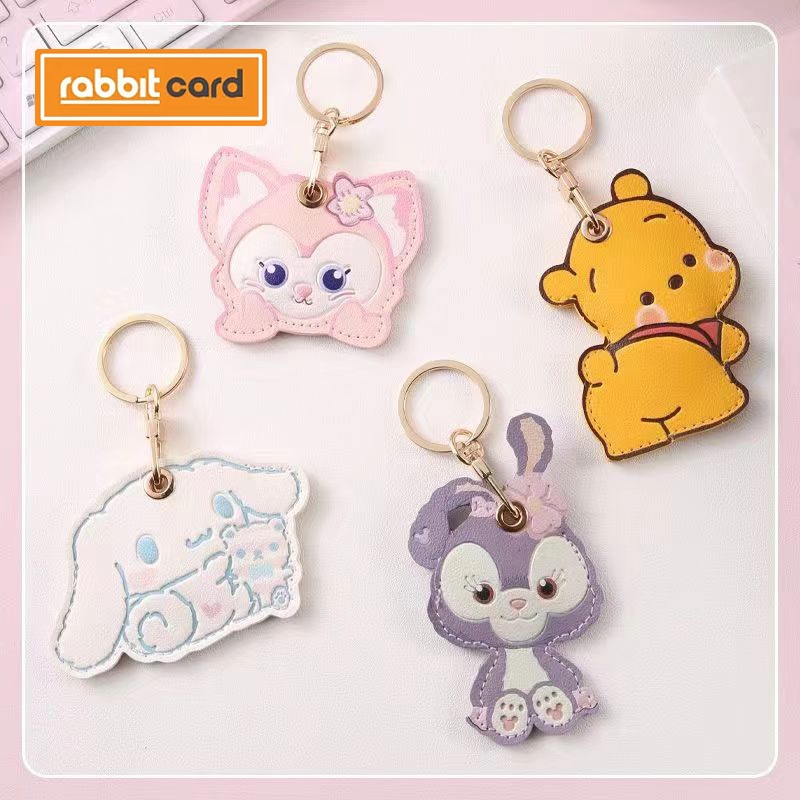 [Physical Card] Rabbit Card Disney Leather บัตรแรบบิท  สำหรับบุคคลทั่วไป (Rabbit Charm)