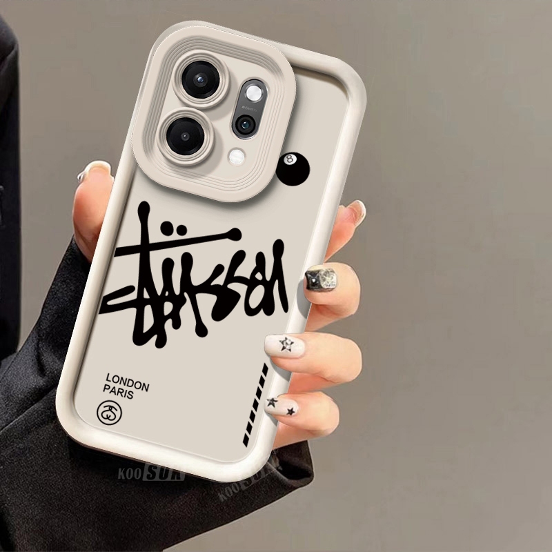 เคสสําหรับ OPPO Reno 14 13 Pro 14F 13F Reno14 Reno13 F บิลเลียดสีดําหมายเลข 8 เคสโทรศัพท์ลายการ์ตูนซิลิโคนอ่อนนุ่มกันกระแทกปก - รูปที่ 6