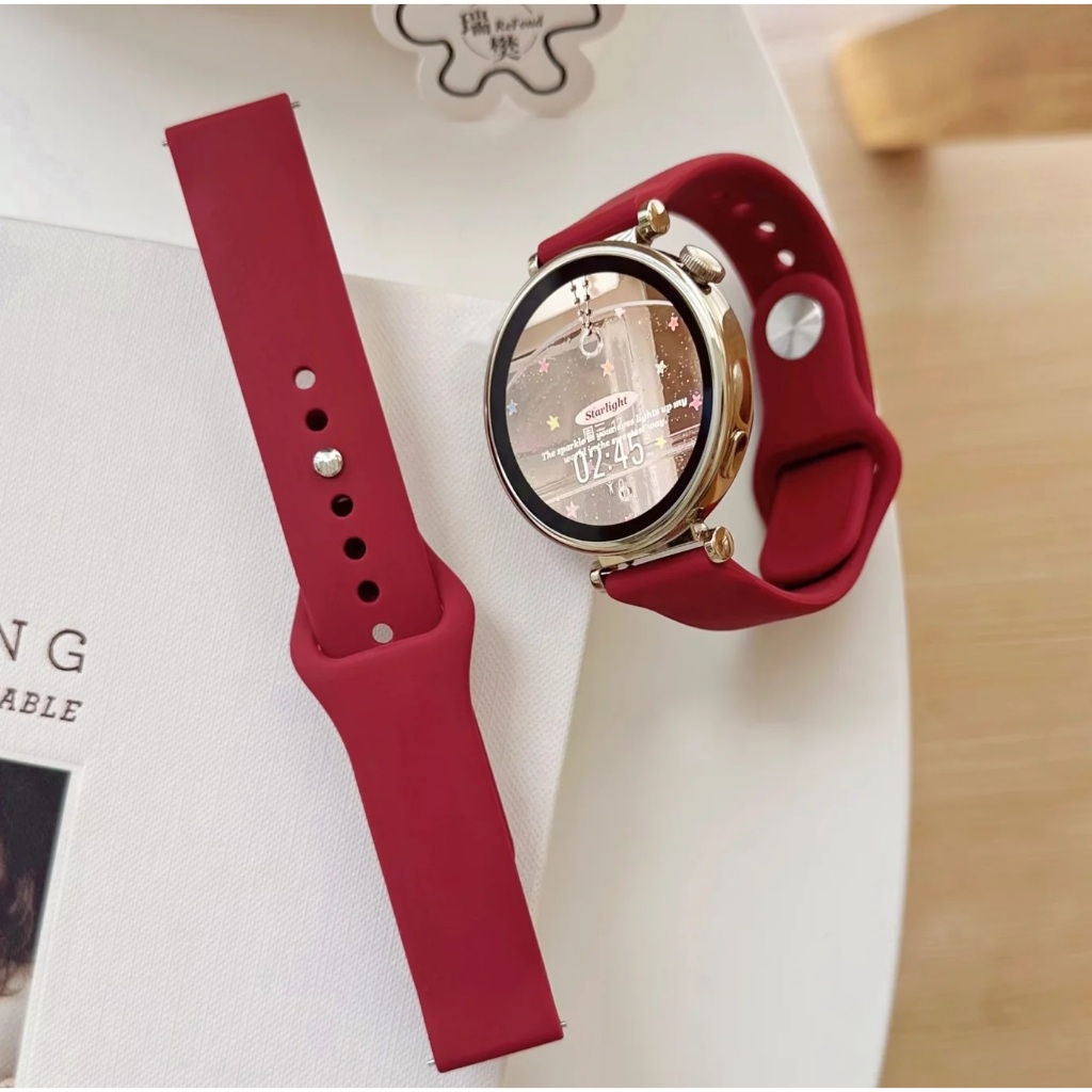 Strap For Huawei watch gt 6 pro สาย Silicone Huawei watch GT 5 สาย huawei watch gt 5 pro / Huawei wa