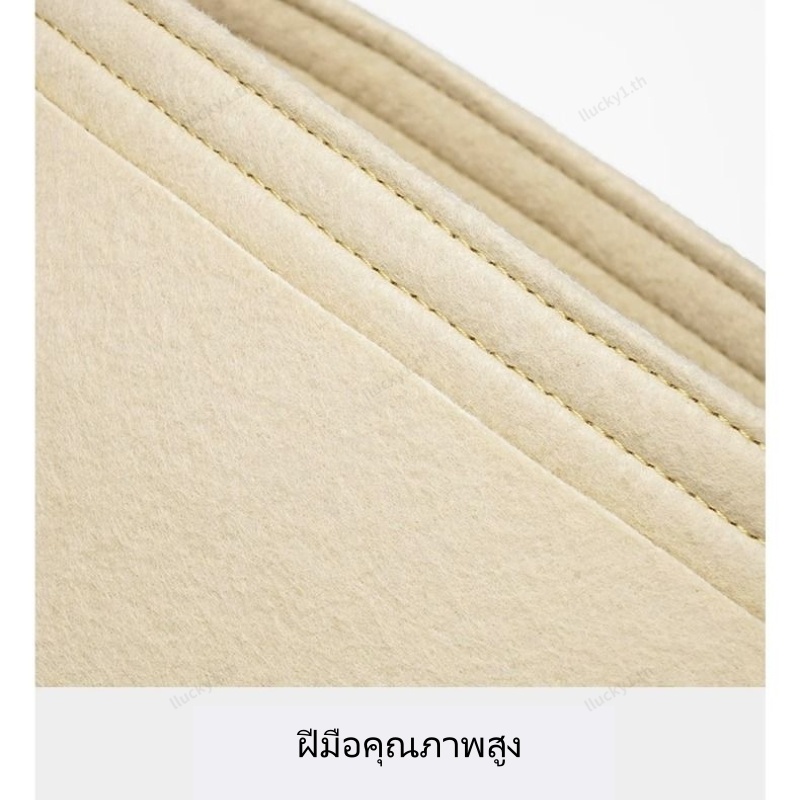 กระเป๋าถือ For Rally Mini Whisper Bag กระเป๋าเครื่องสําอาง ผ้าสักหลาด แต่งหูหิ้ว สําหรับผู้หญิง ราคา ถูกที่สุด ดีลบีเคเค แกลเลอรีภาพที่ 8