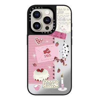 CASENEALขนมหวานแมวกระจกคุณภาพสูงเคสโทรศัพท์เหมาะสําหรับiPhone 17ProMax 17pro 17 air 16promax 16 15promax 15 14promax 13 13Promaxแฟชั่นAnti Drop Hard Case