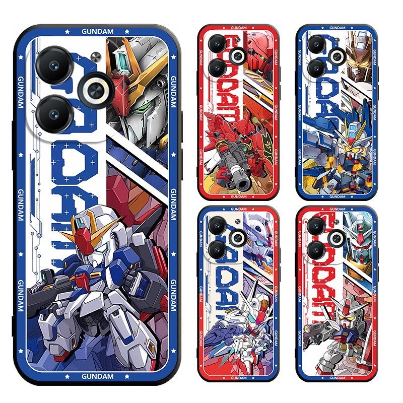 Infinix GT 30 20 Pro GT 10 Pro Zero 40 4G=X6860 Zero 40 5G=X6861 ZERO 30 Gundam Casing Soft Case Cov