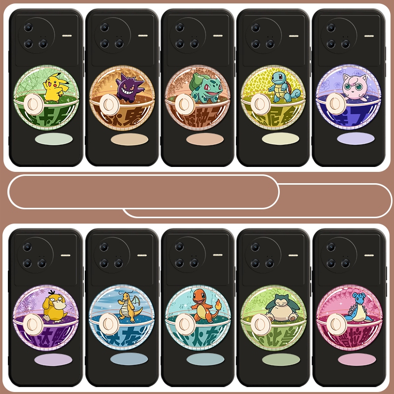 เคสสําหรับ vivo Y29 Y29S Y39 V50 V2434 V2436 V2427 V2504 PRO LITE 4G 5G PokeMMO Matte Case ปกอ่อน