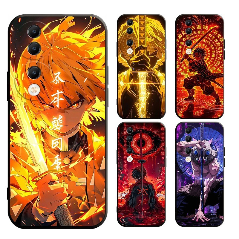 Honor 400 Lite 400 Pro 200 Lite 200 Pro Honor 200 สมาร์ท X9C X7C Demon Slayer Tanjiro ปลอก Soft Case