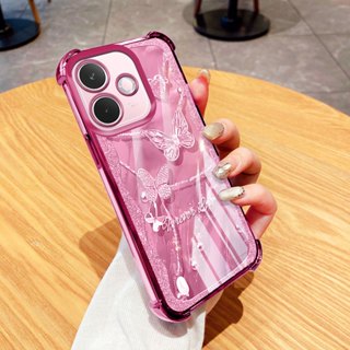 YBD สาวผีเสื้อสําหรับ OPPO A5i A5 Pro A3X A5X A58 A3X A60 4G…