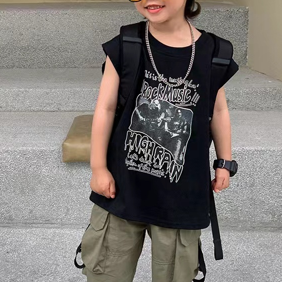 【จัดส่งจากประเทศไทย】🌼พร้อมส่ง🌼เสื้อเชิ้ต พิมพ์ลายไอรอนแมน หมีโหด สไตล์เกาหลี ญี่ปุ่น สําหรับเด็ก