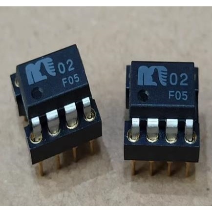1PCS Muses02 High Fidelity คืนคุณภาพเสียง 2-Operional Amplifier อัพเกรด Opa2604 NE5532 Lm4562na