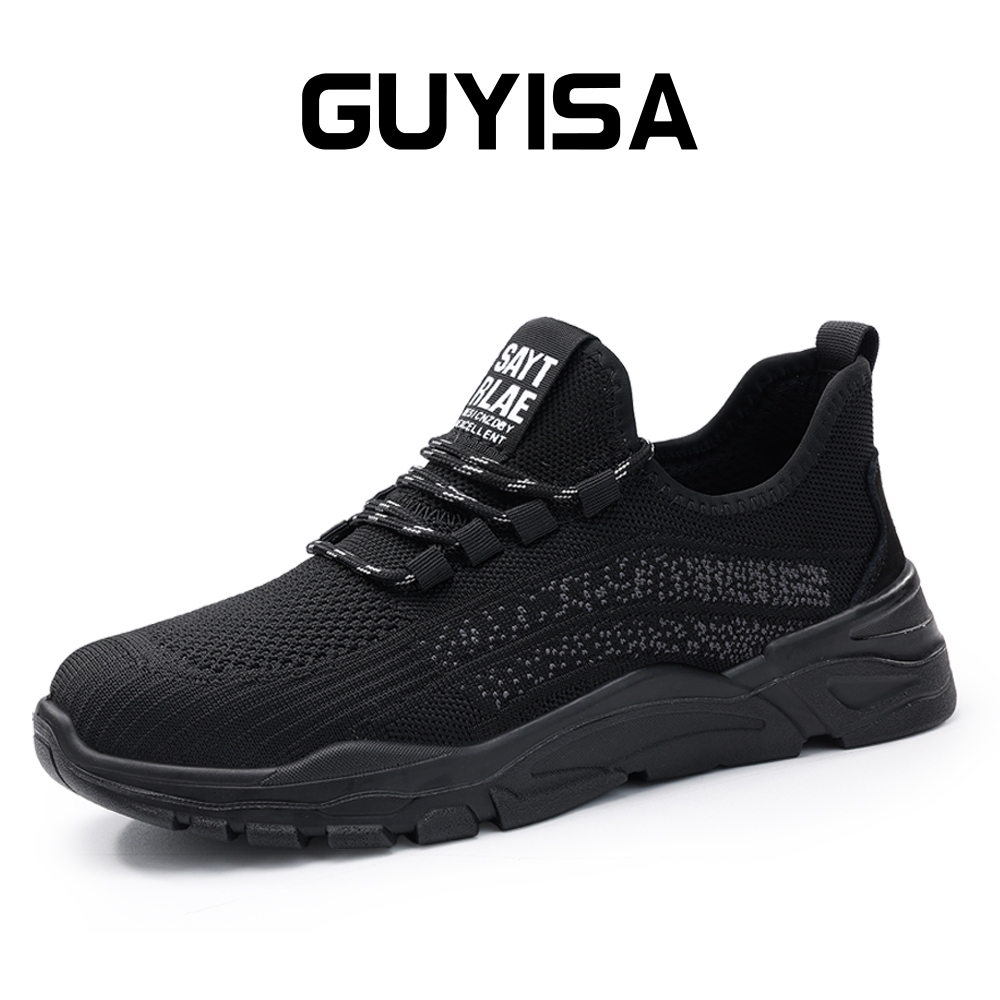 GUYISA รองเท้าเซฟตี้รองเท้าทํางานBreathable steel acid&alkaliทน 5010 37-46