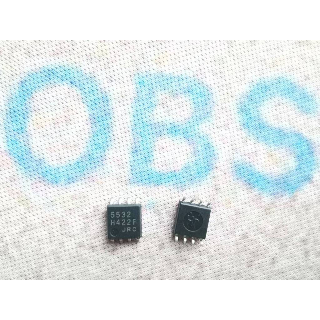 ((5 ชิ้น) JRC5532 NJM5532M Low Noise Dual Operation Wide Body Patch DMP-8