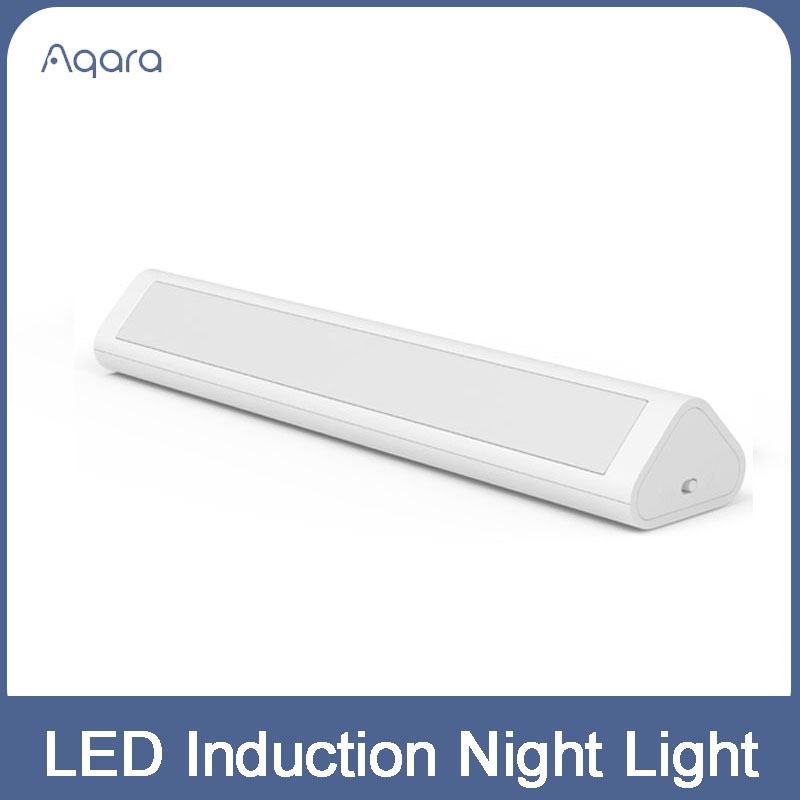 Aqara Induction LED Night Light การติดตั้งแม่เหล็กพร้อมเซ็นเซอร์แสงร่างกายมนุษย์ 2 ระดับความสว่าง 8 