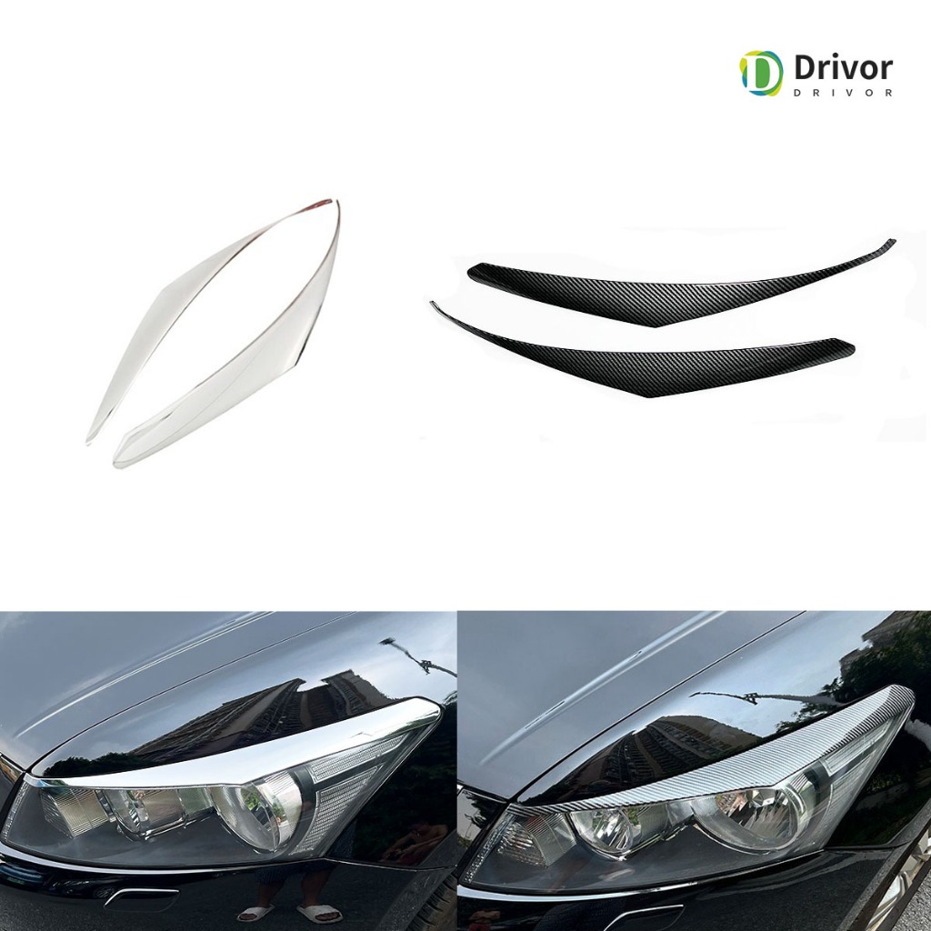 Honda Accord 2008-2012 ABS คิ้วคิ้วไฟหน้าโครเมียม Honda Accord g8