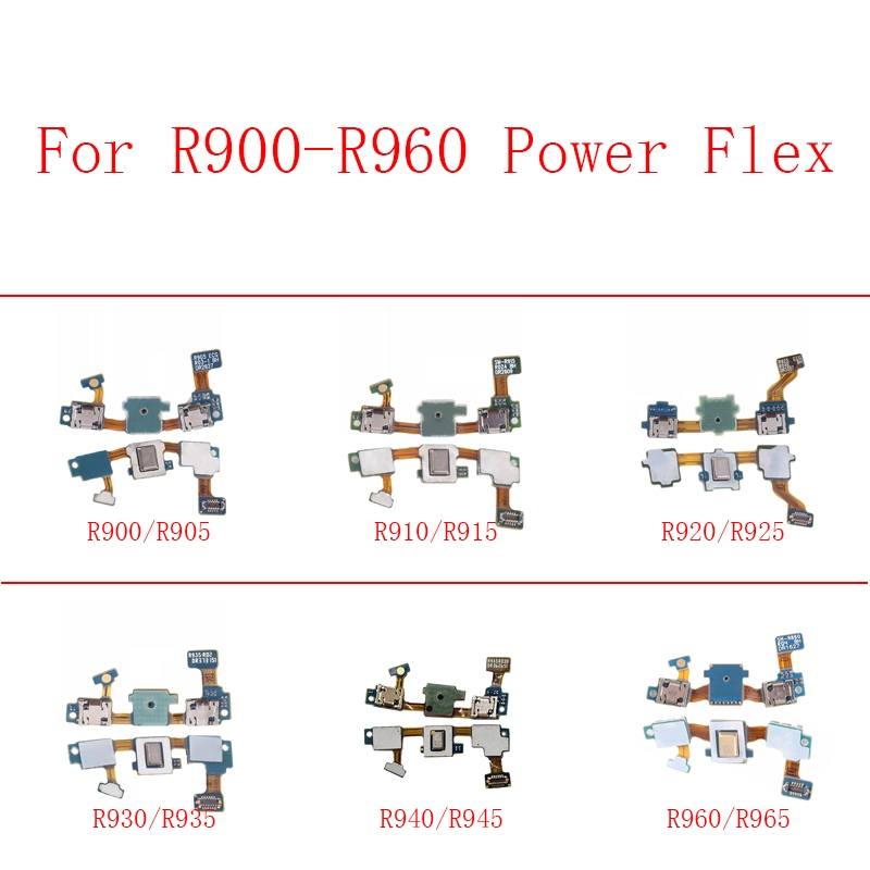 1pcs Power On Off Flex สําหรับ Samsung Galaxy Watch 5 Pro 6 SM-R900 R905 R910 R915 R920 R925 R930 R9