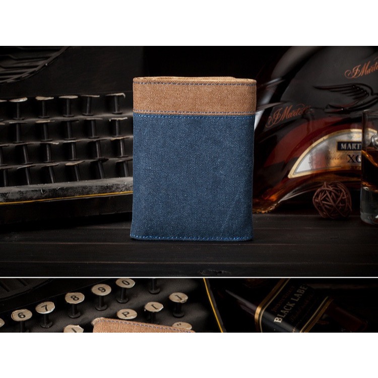 YMAX Super Mario Wallet กระเป๋าใส่เหรียญผู้ชาย ลด 30% Denim Student เปลี่ยนทนทาน - รูปที่ 6