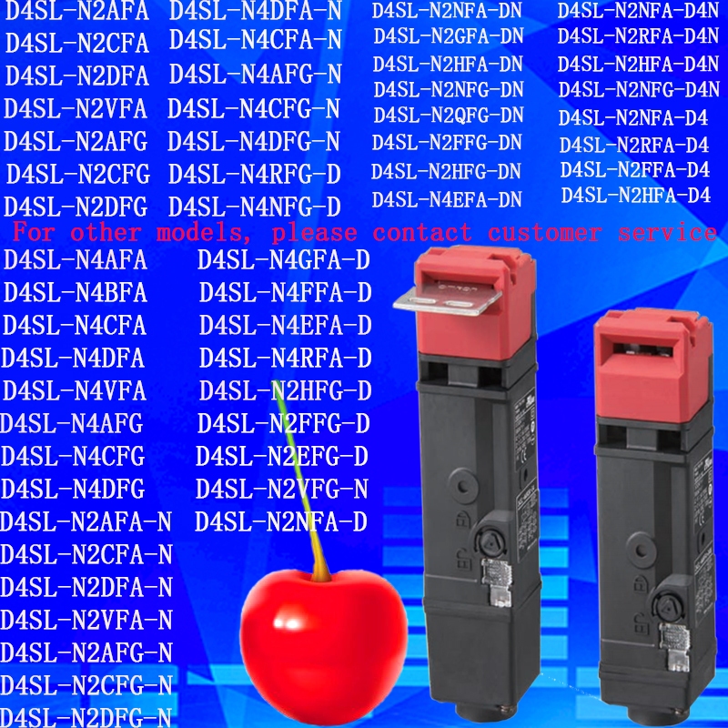 Omroสวิตช์ประตูนิรภัยล็อคแม่เหล็กไฟฟ้าขนาดเล็กD4SL-N4AFG N4CFG N4DFG N4AFA N4BFA D4SL-N4CFA N4DFA N4