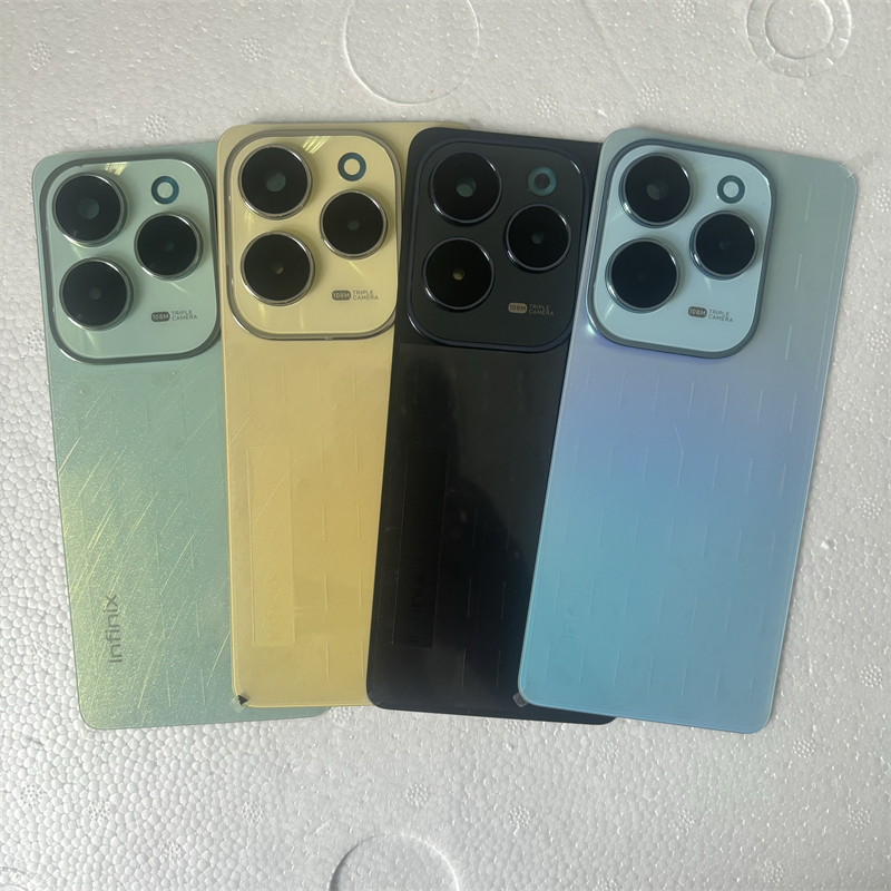 สําหรับ Infinix Hot 40 Pro X6837Back ฝาครอบแบตเตอรี่กรณีพร้อมกล้องเลนส์Repair Part