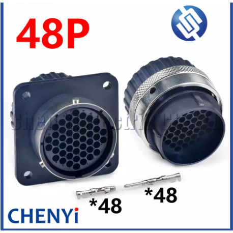 48 เข็มหมุด ขั้วต่อกันน้ํารถยนต์ ปลั๊กสายรัดสายไฟ 192900-0469 1929000475 TN0S24-0048S1L TN6S24-0048P