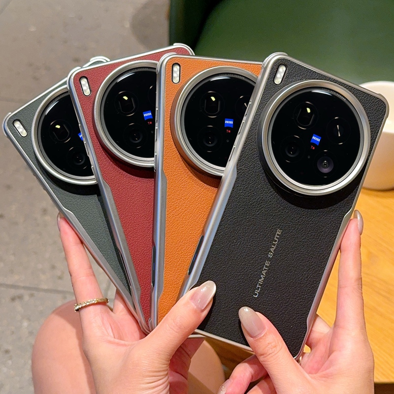 YUTANG Blade Series ซองหนังแหวนแม่เหล็กในตัวสําหรับ Vivo X200S X200 Pro Mini X200Ultra ผิวรู้สึกฝาคร