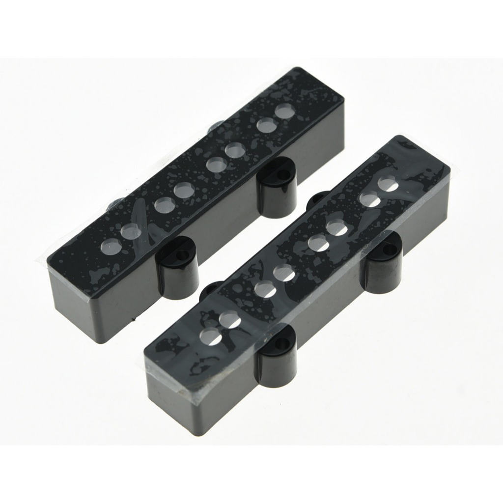 KAISH 2 ชิ้น Bass Pickup ครอบคลุมคอ/สะพานสําหรับ 4 สาย Jazz Bass