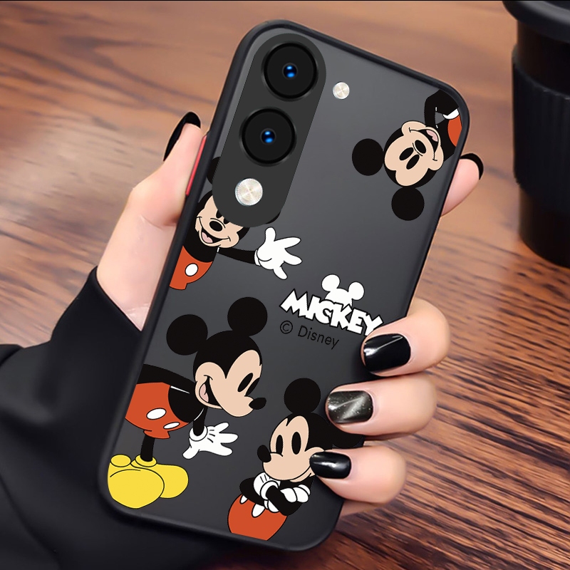 Vivo Y29t Y29s 5G Y19s Pro Frosted Plastic Mobile Case การ์ตูน Mickey Disney Phone Cover