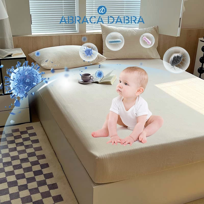 ชุดผ้าปูที่นอนไมโครไฟเบอร์ Abraca Dabra สไตล์มินิมอล 3/3.5/5/6/6.5 ฟุต thumbnail 3