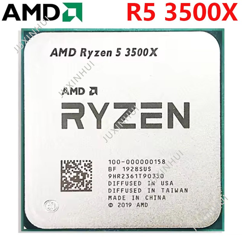 ใช้ AMD Ryzen 5 3500X R5 3500X Ryzen 5 3500 R5 3500 3500X 3.6GHz Six-Core หกเกลียว CPU โปรเซสเซอร์ 7