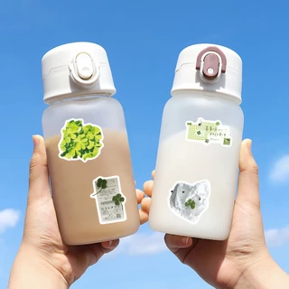 Ins สไตล์ 50 ชิ้น Lucky Clover สีเขียว Journal สติกเกอร์สําหรับแล็ปท็อปสมุดภาพ Art Journal หมวกกันน็อคสติกเกอร์ Graffiti กันน้ํา DIY