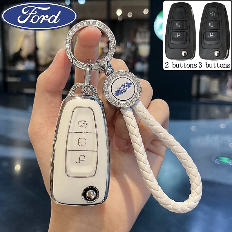 ฝาครอบกุญแจรีโมท Ford Everest สําหรับ Ford Ranger/Everest/ranger xls/ranger xlt/เปลือกกุญแจecosport