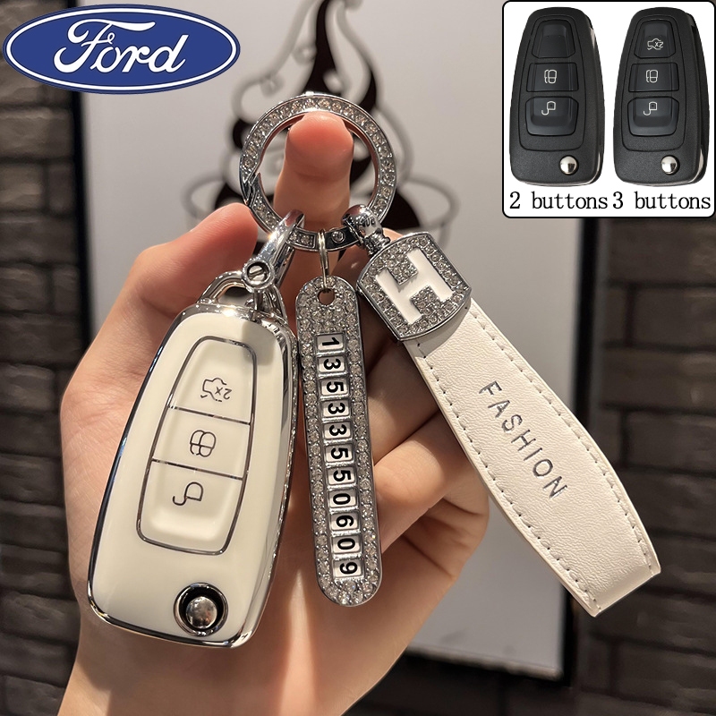 ปลอกกุญแจ Ford Ranger สําหรับ Ford Ranger/Everest/ranger xls/ranger xlt/เคสกุญแจecosport