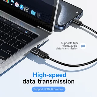 hoco. UA6 ตัวแปลง ความเร็วสูงมัลติฟังก์ชั่น USB เป็น Type-C แท็บเล็ตโทรศัพท์มือถือสากล
