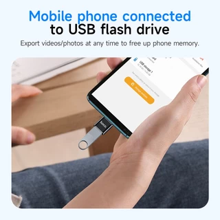 hoco. UA6 ตัวแปลง ความเร็วสูงมัลติฟังก์ชั่น USB เป็น Type-C แท็บเล็ตโทรศัพท์มือถือสากล