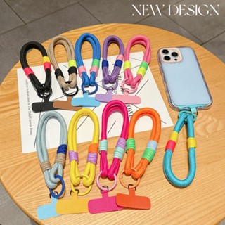 Creative Anti-Lost สีสันเชือกถักเชือกไนลอนแฟชั่นสายรัดสั้นโท…