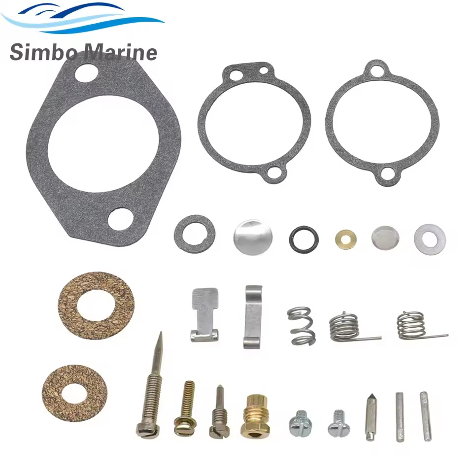 ชุดซ่อมคาร์บูเรเตอร์สำหรับ Mercury Outboard Inlines ขนาด 40, 50, 65 และ 85 HP+