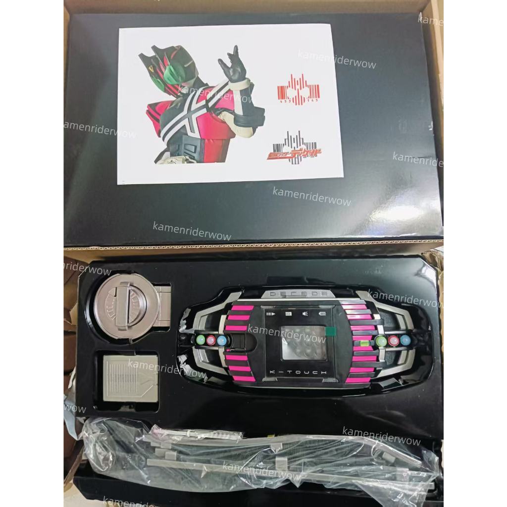 Kamen Rider CSM K-Touch เชื่อมโยงกับไดรเวอร์ทศวรรษและ Ride Booker k touch หรูหรา Neo decade