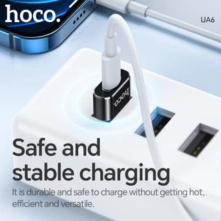 hoco. UA6 ตัวแปลง ความเร็วสูงมัลติฟังก์ชั่น USB เป็น Type-C แท็บเล็ตโทรศัพท์มือถือสากล