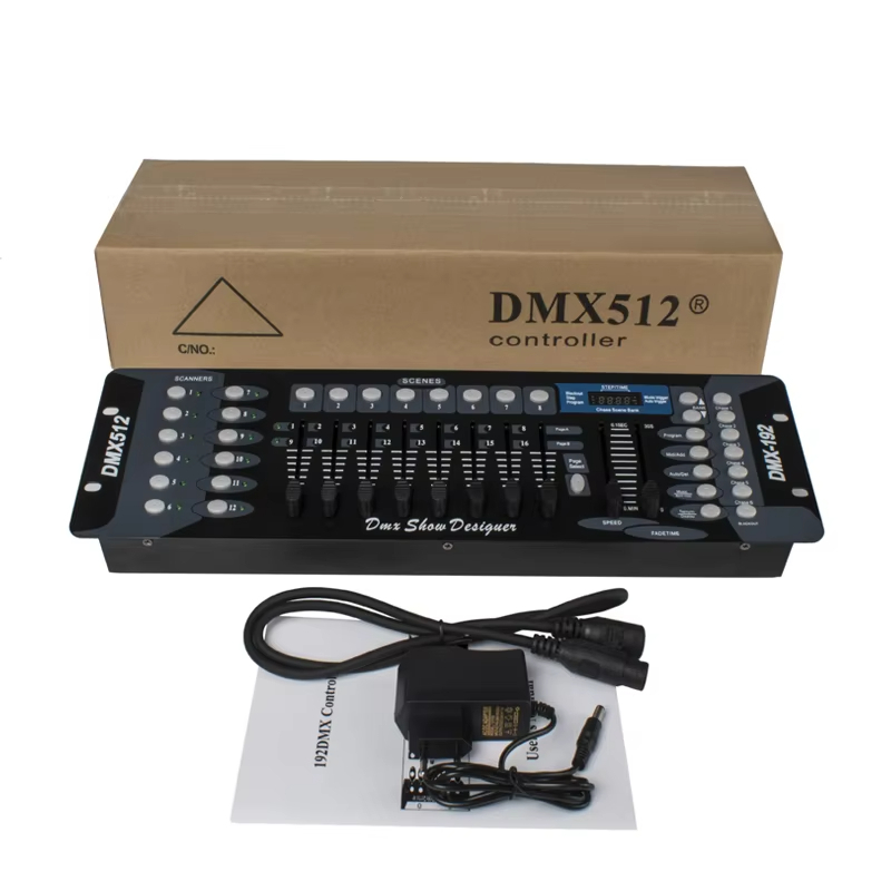 DMX512 Stage Light DMX Controller คอนโซล DMX 192 Controller สําหรับ Led Par Moving Head Stage Party 