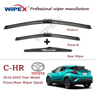 (ด้านหน้า/ด้านหลัง 3 ชิ้น) ใบปัดน้ําฝน Toyota C-HR สําหรับ 2…