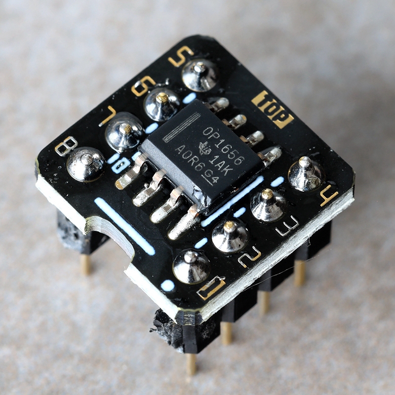 ​​OPA1656 High-Current 100mA Ultra-Low Distortion Low-Noise Dual Operational Amplifier​​ ปฏิบัติการแอมป์​​