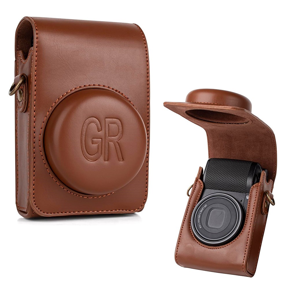 GR4 GR3 GR3X GR2 Retro PU กระเป๋ากล้องหนังสําหรับ Ricoh GR II IIIx IV GRIV GRII GRIII GRIIIx กล้อง ราคา ถูกที่สุด ดีลบีเคเค